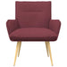 Fauteuil Wijnrood Stof