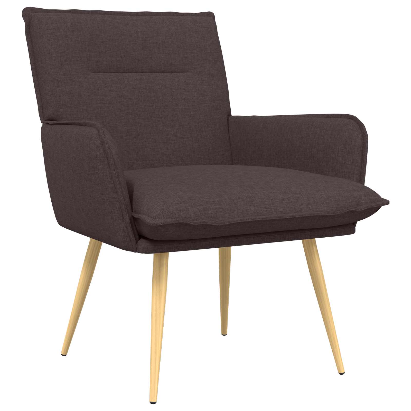 Fauteuil Donkerbruin Stof
