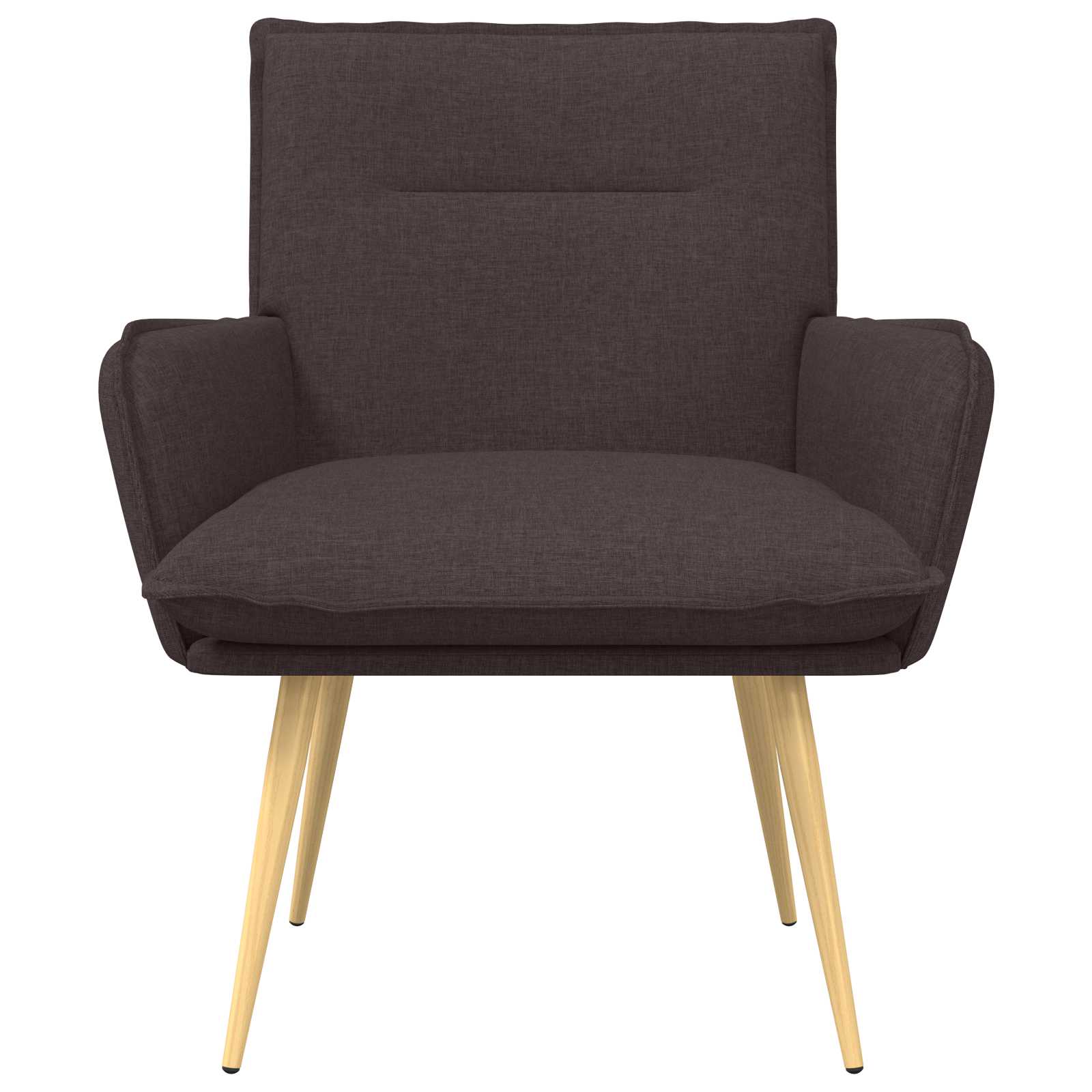 Fauteuil Donkerbruin Stof