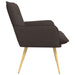 Fauteuil Donkerbruin Stof
