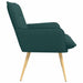 Fauteuil Donkergroen Stof