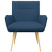Fauteuil Blauw Stof