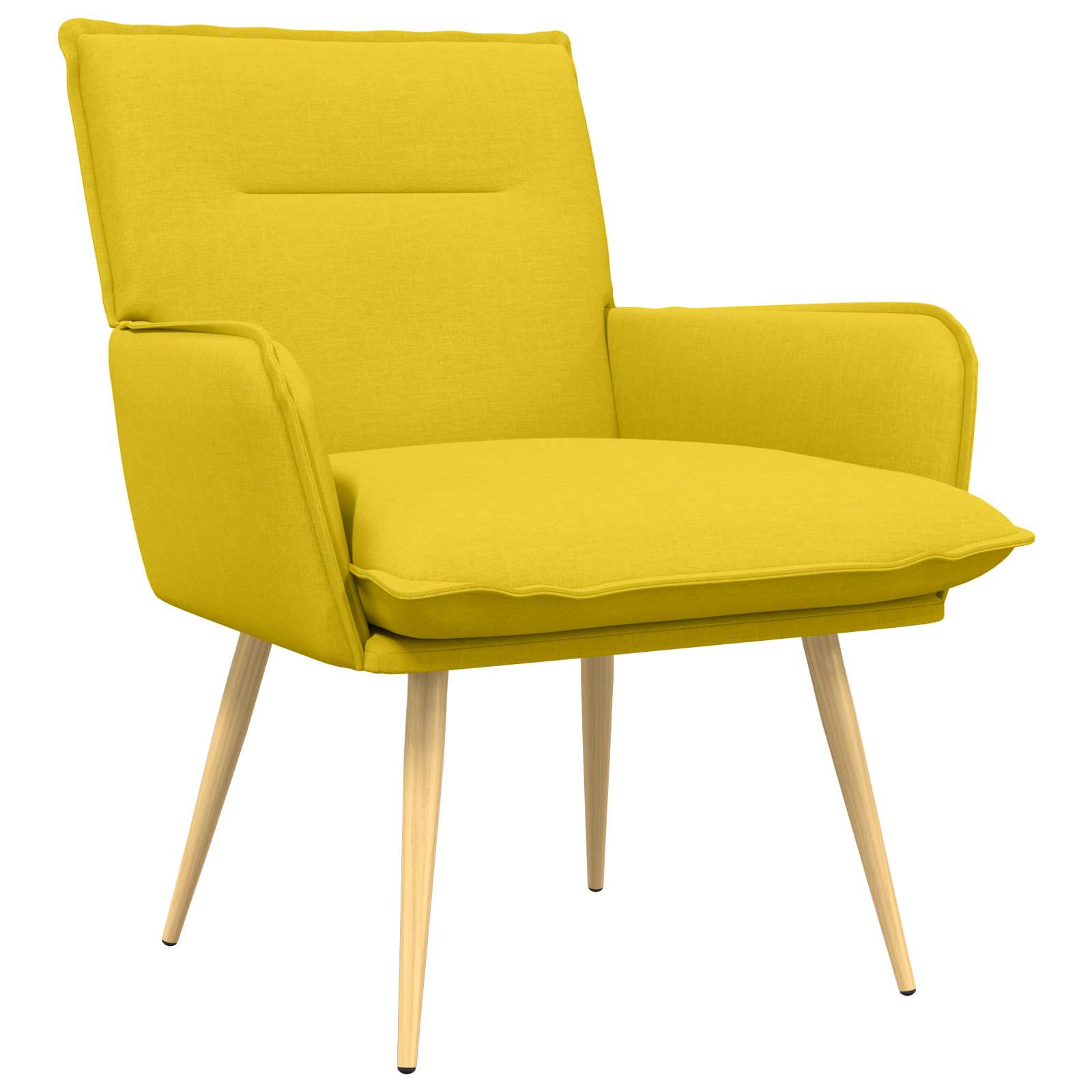Fauteuil Lichtgeel Stof
