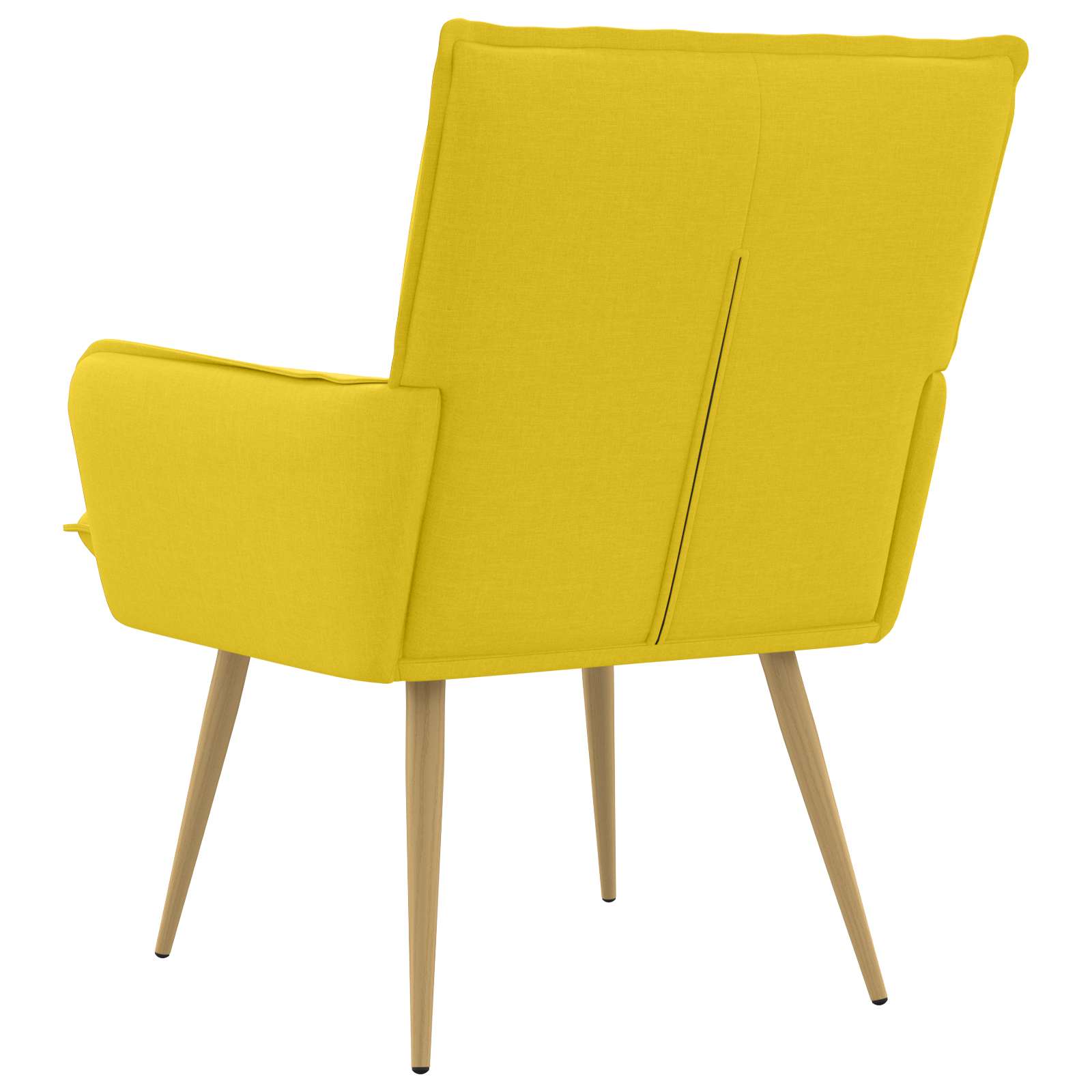 Fauteuil Lichtgeel Stof