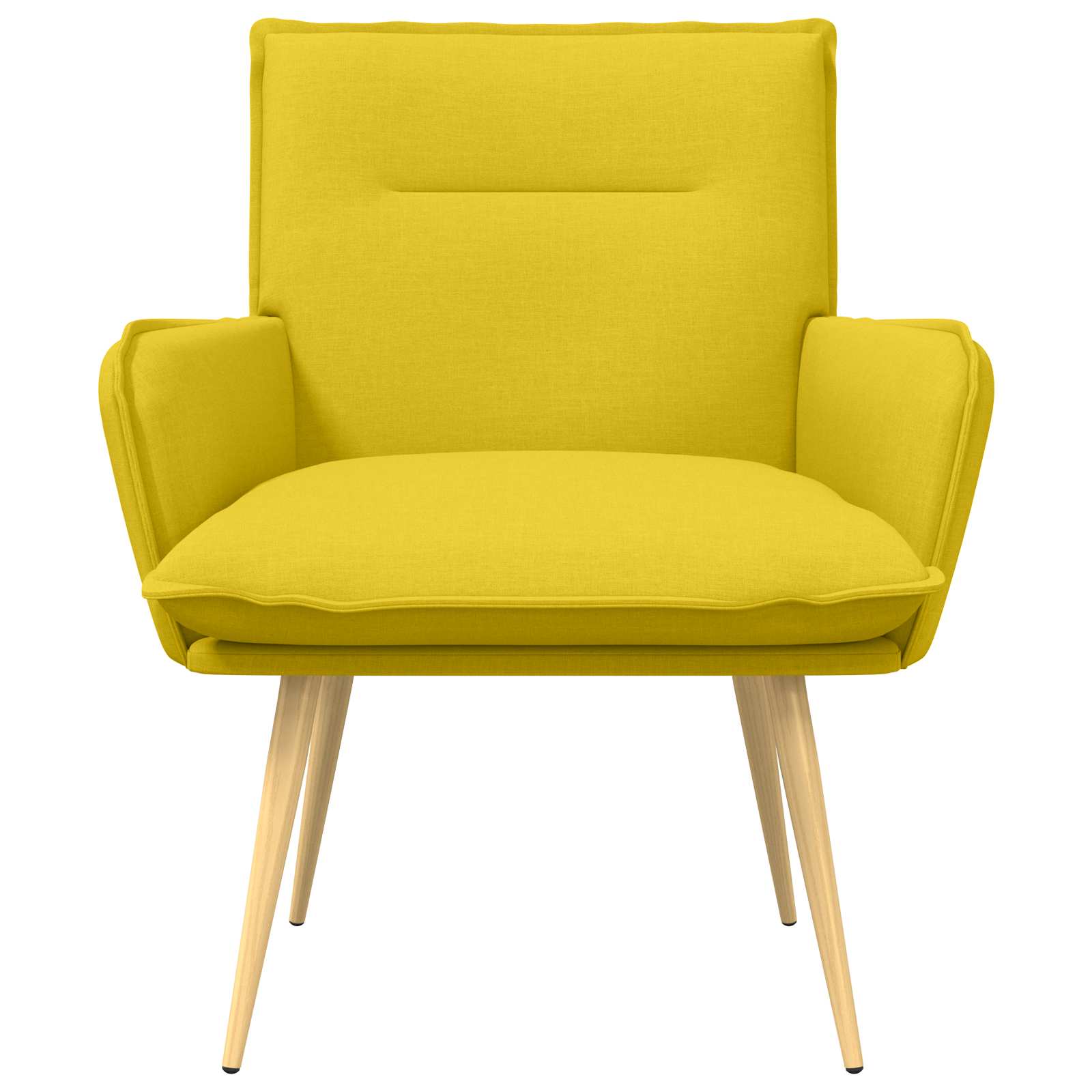 Fauteuil Lichtgeel Stof