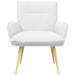 Fauteuil Wit Stof