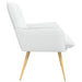 Fauteuil Wit Stof