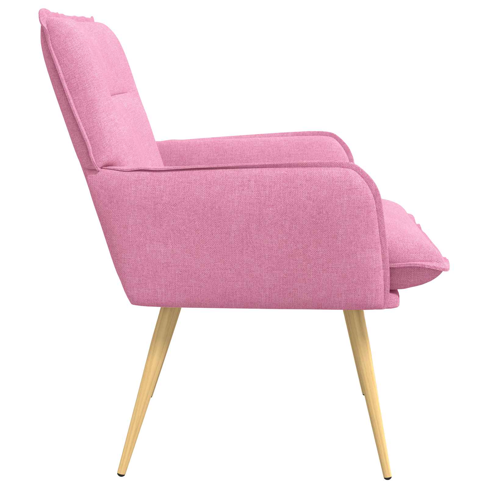Fauteuil Roze Stof