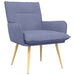 Fauteuil Jeans Blauw Stof
