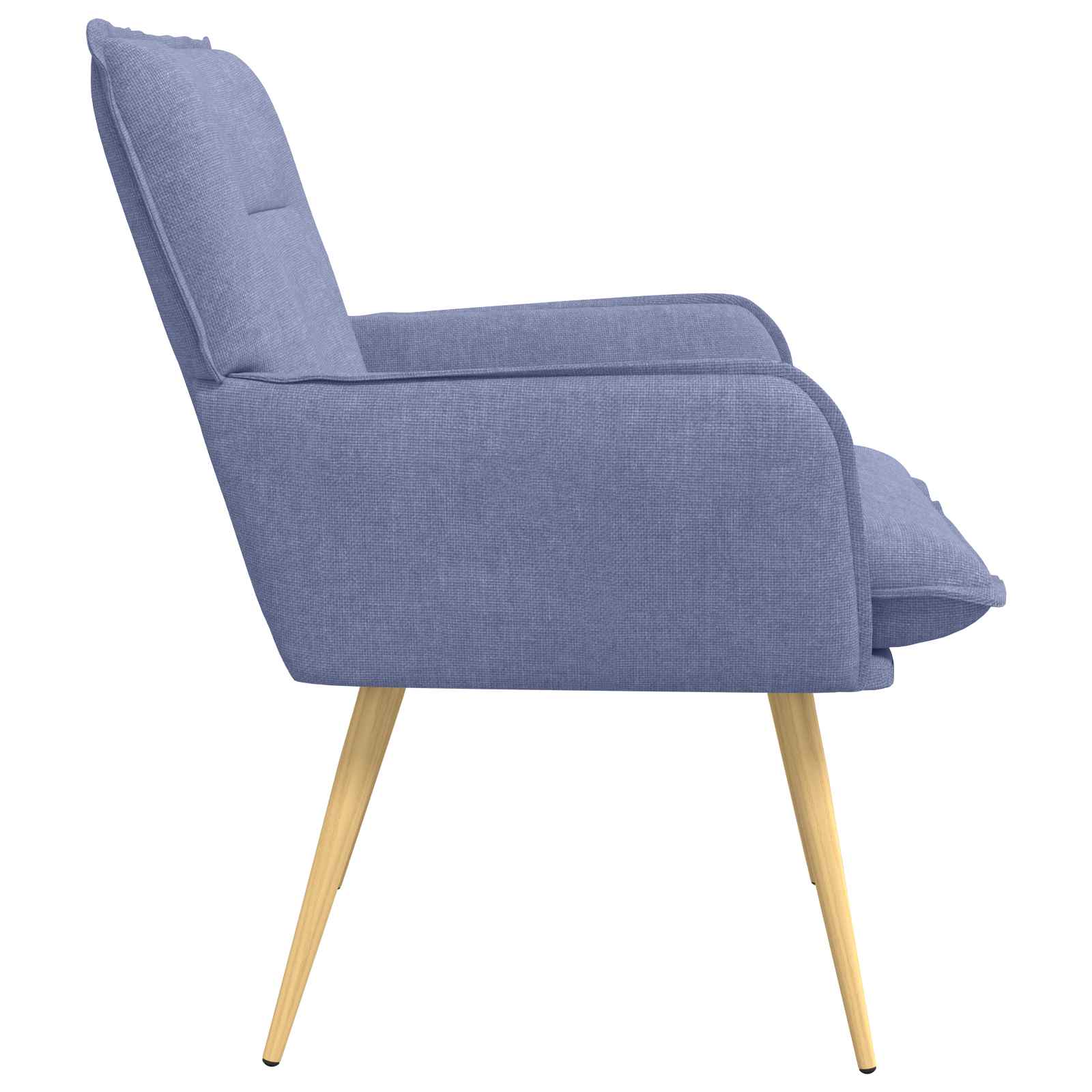 Fauteuil Jeans Blauw Stof