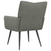 Fauteuil Lichtgrijs Corduroystof