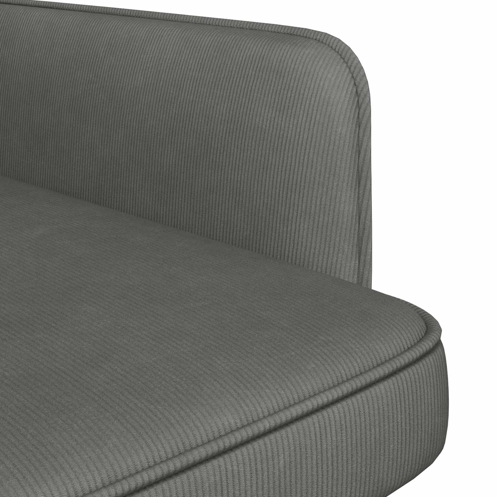 Fauteuil Donkergrijs Corduroystof