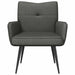 Fauteuil Donkergrijs Corduroystof