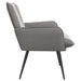 Fauteuil Lichtgrijs fluweel