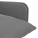 Fauteuil Donkergrijs fluweel