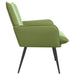 Fauteuil Lichtgroen fluweel