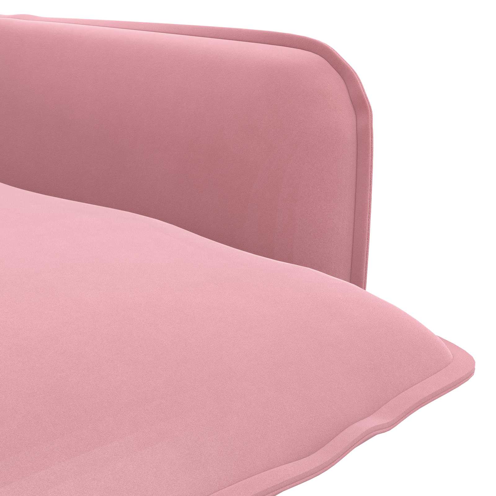 Fauteuil Roze fluweel
