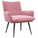 Fauteuil Roze fluweel