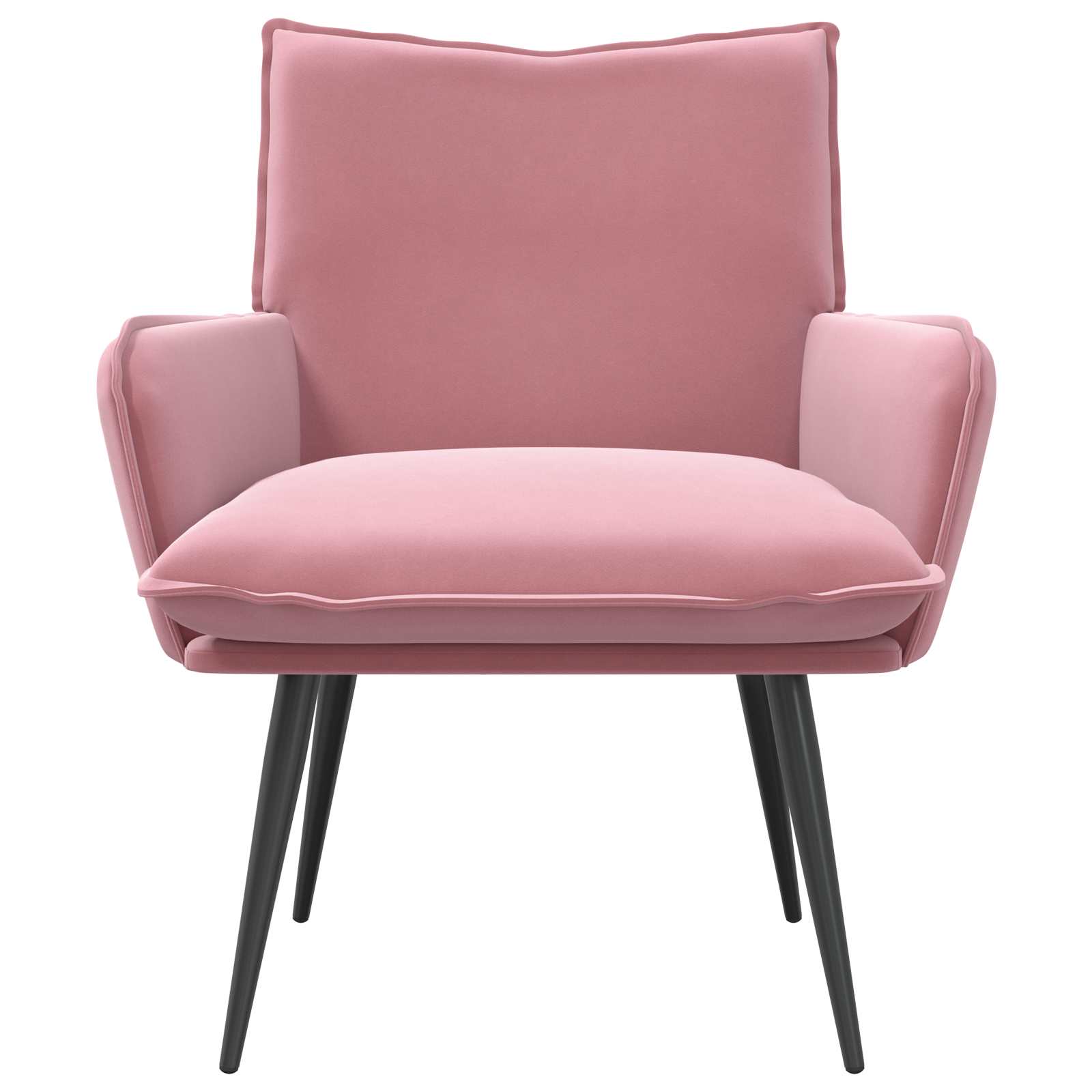 Fauteuil Roze fluweel