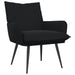 Fauteuil Zwart fluweel
