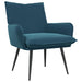 Fauteuil Blauw fluweel