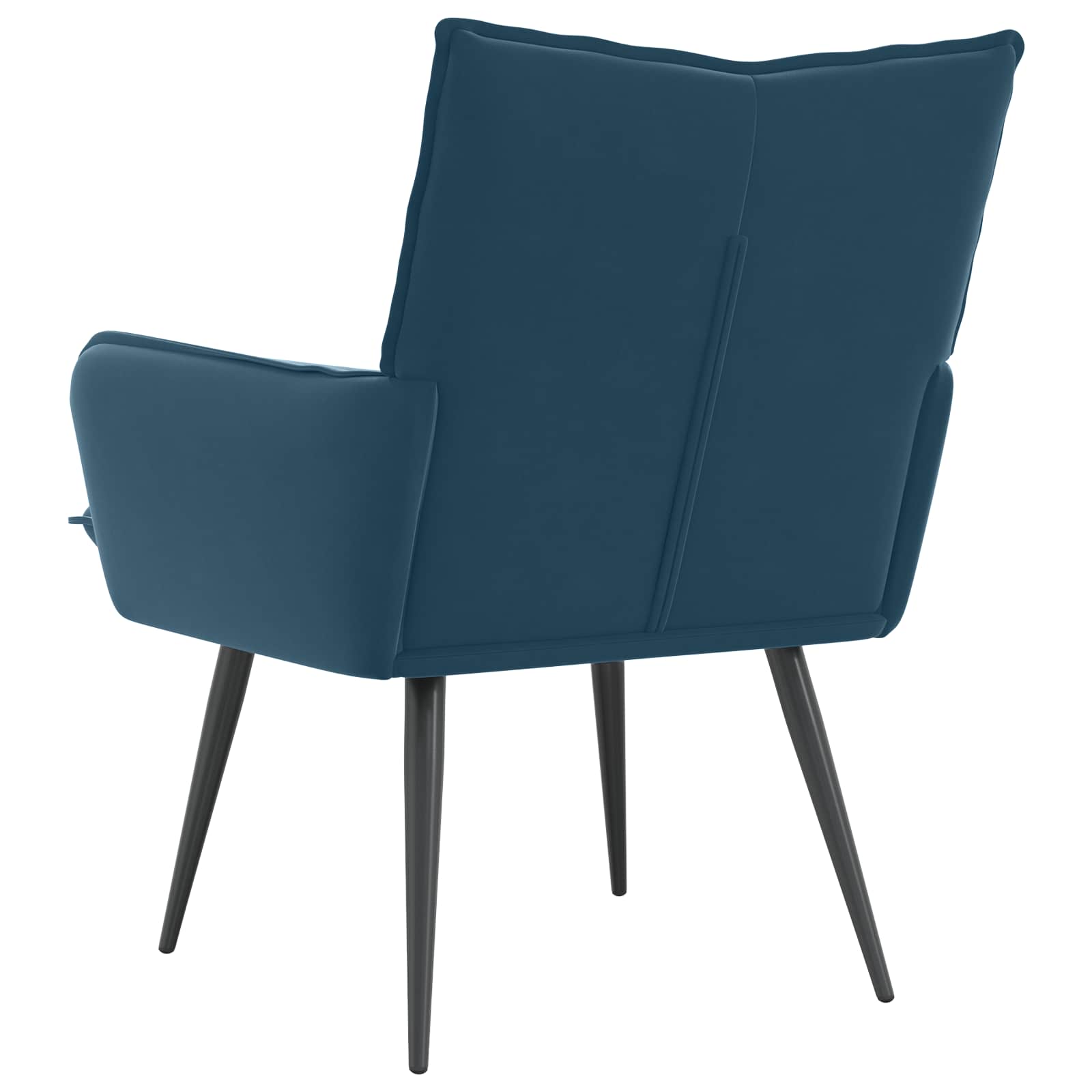 Fauteuil Blauw fluweel