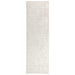 Vloerkleed Crèmekleurig 80 x 200 cm 100% Polyester 3 mm Wasbaar