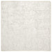 Vloerkleed Crèmekleurig 100 x 100 cm 100% Polyester 3 mm