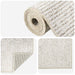 Vloerkleed Crèmekleurig 120 x 180 cm 100% Polyester 3 mm