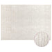 Vloerkleed Crèmekleurig 120 x 180 cm 100% Polyester 3 mm