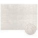 Vloerkleed Crème 300 x 400 cm 100% Polyester 3 mm Wasbaar