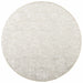 Vloerkleed Crèmekleurig Ø 120 cm 100% Polyester 3 mm Wasbaar