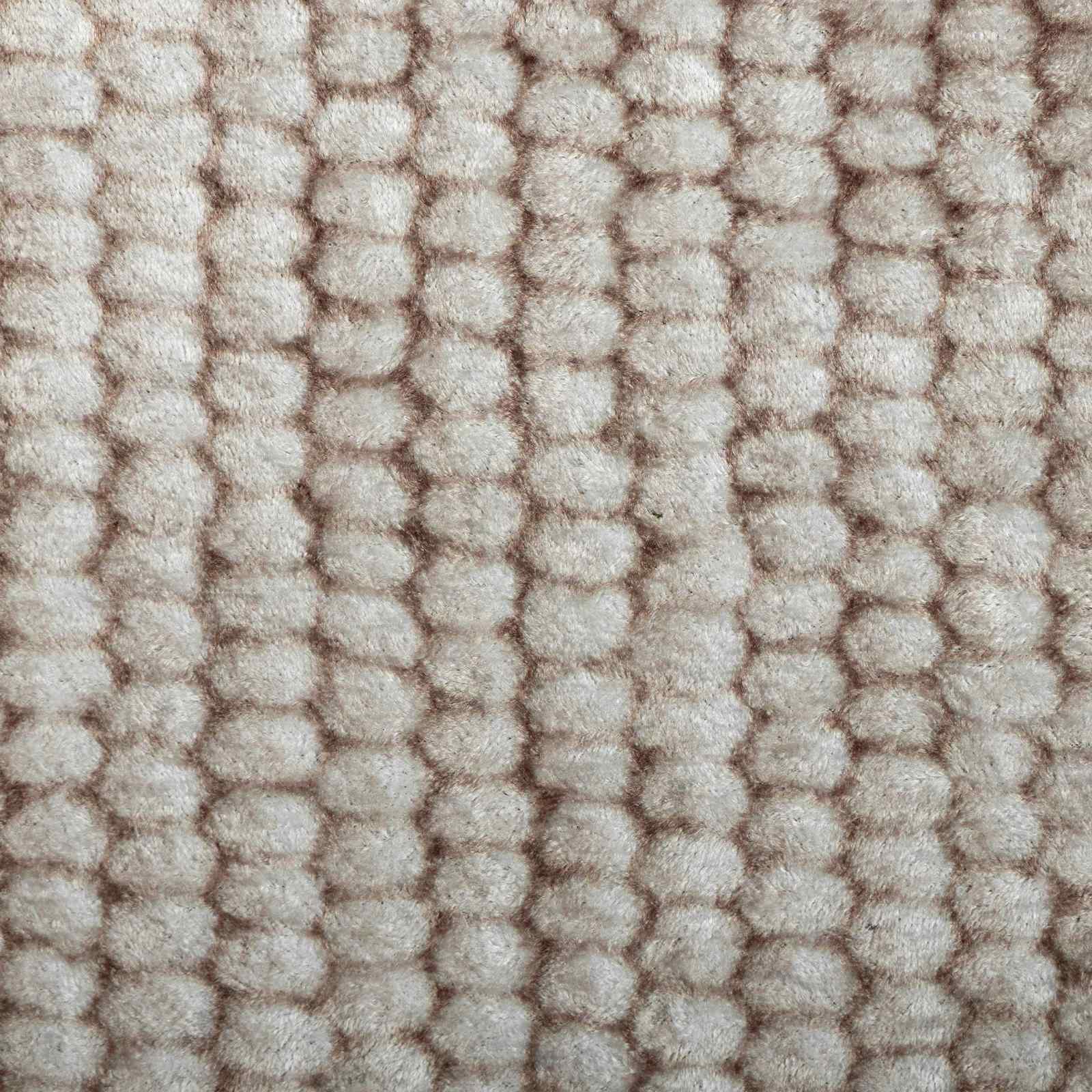 Vloerkleed Beige 100 x 400 cm 100% Polyester 3 mm Wasbaar