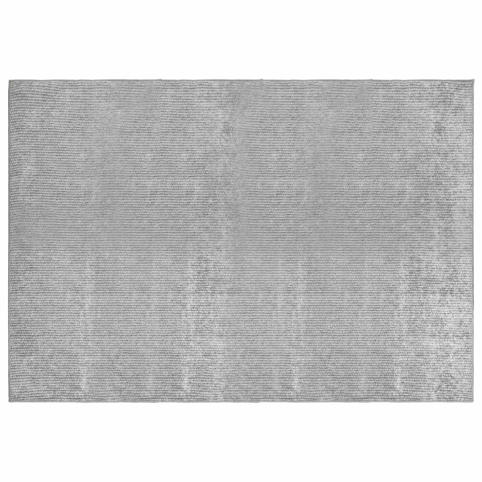 Vloerkleed Grijs 160 x 230 cm 100% Polyester 3 mm Wasbaar