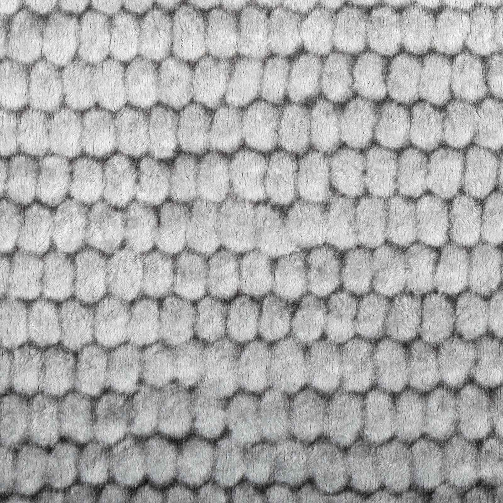 Vloerkleed Grijs Ø 120 cm 100% Polyester 3 mm Wasbaar