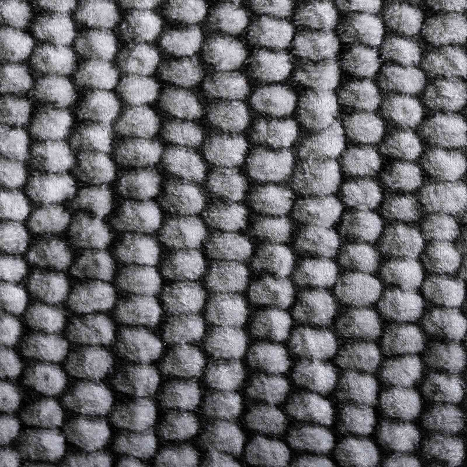 Vloerkleed Antraciet 100 x 200 cm 100% Polyester 3 mm Wasbaar