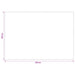Vloerkleed Antraciet 160 x 230 cm 100% Polyester 3 mm Wasbaar