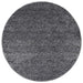 Vloerkleed Antraciet Ø 120 cm 100% Polyester 3 mm Wasbaar