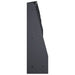 Keerwand 4 st 100 x 12 x 30 cm Staal Antraciet