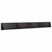 Keerwand 4 st 100 x 12 x 40 cm Staal Zwart