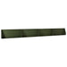 Keerwand 4 st 100 x 12 x 40 cm Staal Olijfgroen