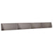 Keerwand 4 st 100 x 12 x 40 cm weervast staal Roestkleurig
