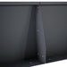 Keerwand 4 st 100 x 12 x 50 cm Staal Antraciet