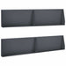 Keerwand 4 st 100 x 12 x 50 cm Staal Antraciet