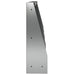 Keerwand 4 st 40 x 12 x 30 cm Gegalvaniseerd staal zilver