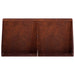 Keerwand 4 st 40 x 12 x 30 cm weervast staal Roestkleurig