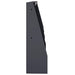 Keerwand 4 st 40 x 12 x 50 cm Staal Antraciet