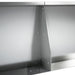 Keerwand 4 st 60 x 12 x 30 cm Gegalvaniseerd staal zilver
