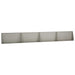 Keerwand 4 st 80 x 12 x 30 cm weervast staal Roestkleurig
