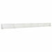 Keerwand 6 st 100 x 12 x 40 cm Staal Wit
